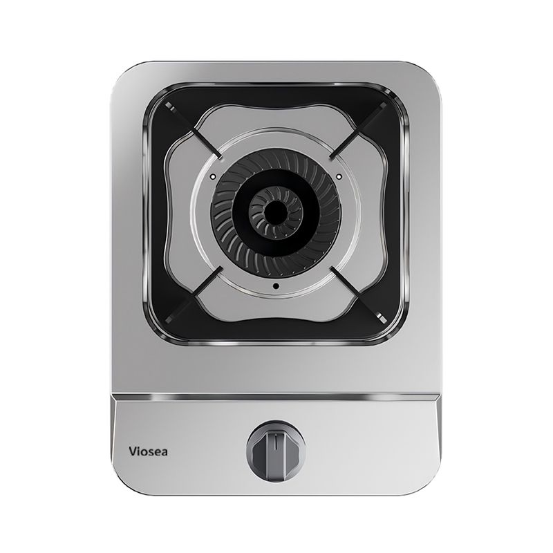 เตาแก๊สติดผนังแบบหน้าเดี่ยวทำจากสแตนเลส