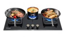 ที่ดีไซน์โฉบเฉี่ยวเข้ากับอัจฉริยะในเตาแก๊สสามหัว